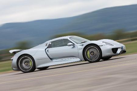 Formel Student, Porsche 918 Spyder, Impression, Beschleunigungsduell