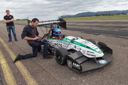 Formel Student, Porsche 918 Spyder, Impression, Beschleunigungsduell