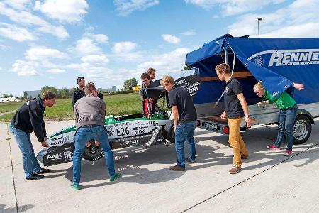 Formel Student, Porsche 918 Spyder, Impression, Beschleunigungsduell