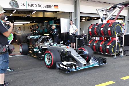 Mercedes - Reifendruck-Manipulation - Formel 1 - 2016