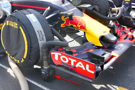 Red Bull - Reifendruck-Manipulation - Formel 1 - 2016