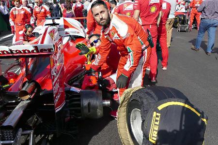 Ferrari - Reifendruck-Manipulation - Formel 1 - 2016