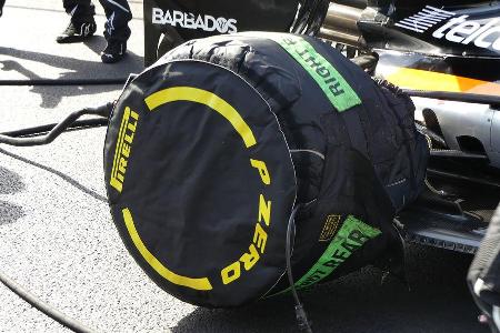 Force India - Startvorbereitung - Formel 1 - 2016