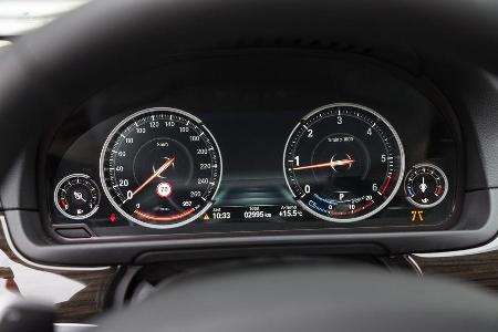 BMW 520d, Rundinstrumente