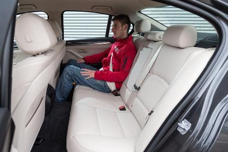 BMW 520d, Fondsitz, Beinfreiheit