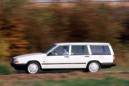 Volvo 740 Kombi, Seitenansicht