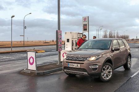 Land Rover Discovery Sport, Frontansicht