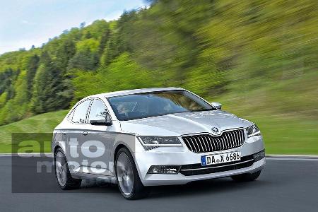 Skoda Superb, Abnahmefahrt