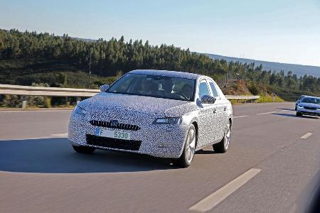 Skoda Superb, Abnahmefahrt