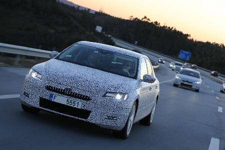 Skoda Superb, Abnahmefahrt