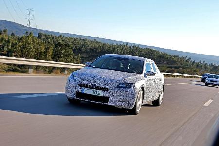 Skoda Superb, Abnahmefahrt