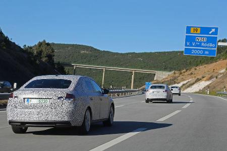 Skoda Superb, Abnahmefahrt