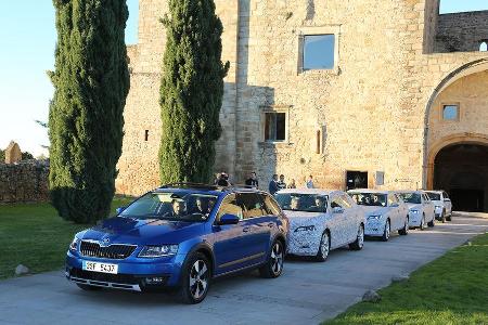 Skoda Superb, Abnahmefahrt