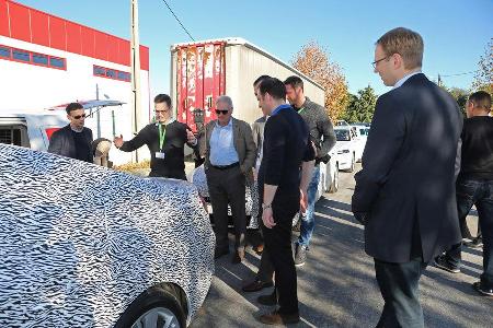 Skoda Superb, Abnahmefahrt, Josef Vahland