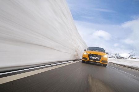 Audi S1 Sportback, Schneewand, Impression, Bernardino