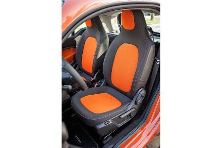 Forfour 1.0, Fahrersitz