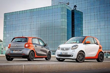 Fortwo Coupé 1.0, Forfour 1.0