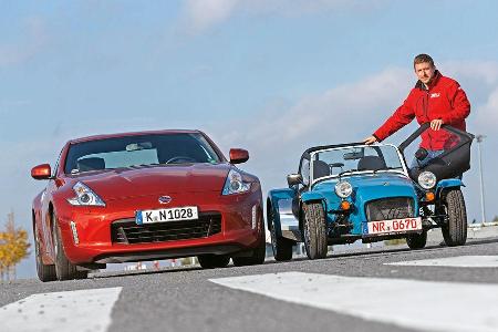 Caterham Seven 165, Nissan 370Z, Jens Dralle