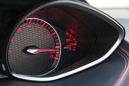 Peugeot 308 GT, ams Fahrbericht, Anzeige