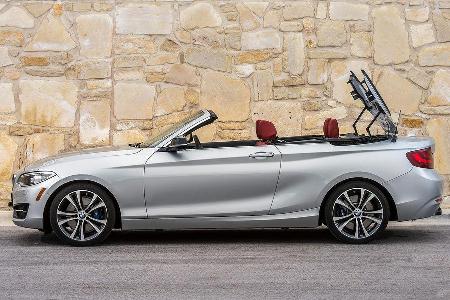 BMW 228i Cabrio, Stoffverdeck
