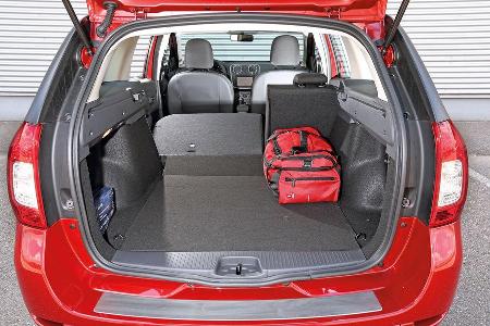 Dacia Logan, Kofferraum