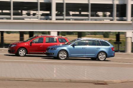 Dacia Logan, Skoda Octavia