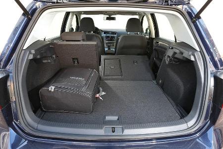 VW Golf VII, Kofferraum
