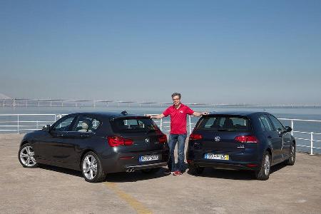 BMW 1er Facelift 2015, VW Golf VII
