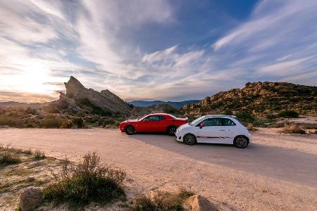Fiat Abarth 500C 1.4 T-Jet 16V, Dodge Challenger SRT Hellcat