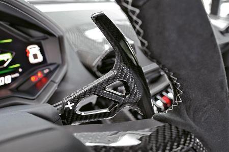 VOS-Performance-Lamborghini-Huracán LP 610-4, Schaltwippe