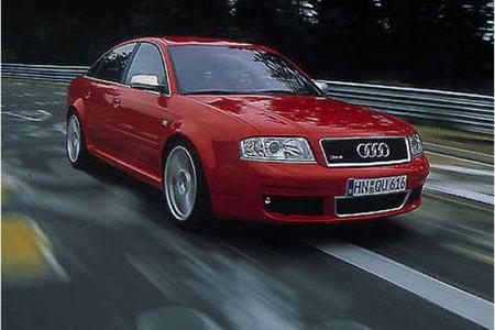Die schärfere Version des S6 war von 2002 bis 2005 der Audi RS6. Neben einer Breitbau-Karosserie verpasste die quattro GmbH ...