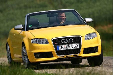 Aber auch als Cabrio war der Audi RS4 B7 im Angebot.