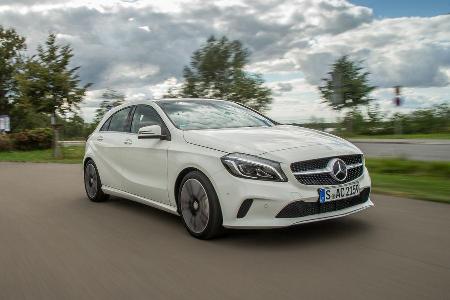 Mercedes A-Klasse Facelift, 09/15, Fahrbericht, Front