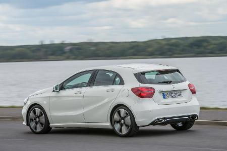 Mercedes A-Klasse Facelift, 09/15, Fahrbericht, Heck