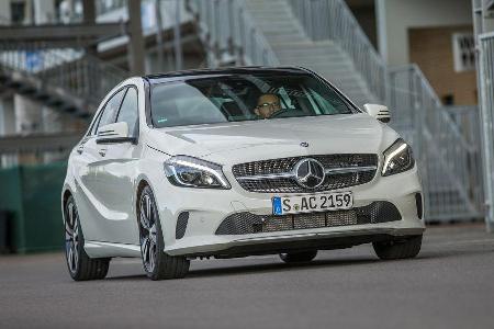 Mercedes A-Klasse Facelift, 09/15, Fahrbericht, Front