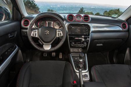 Suzuki Vitara S, Fahrbericht, Cockpit