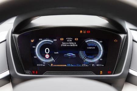 BMW i8, Comfort-Modus, Display