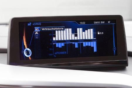 BMW i8, Infotainment, Display