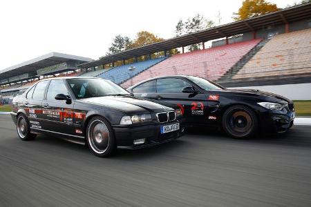 Wetterauer-BMW M3 E36 3.0, Wetterauer-BMW M4 F82, Seitenansicht