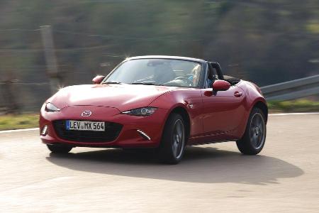 Mazda MX-5, Frontansicht