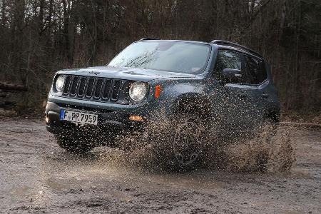 Jeep Renegade Trailhawk, Frontansicht