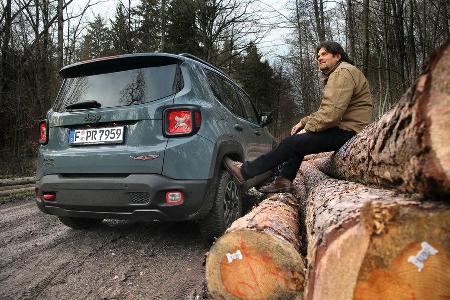 Jeep Renegade Trailhawk, Heckansicht, Heinrich Lingner