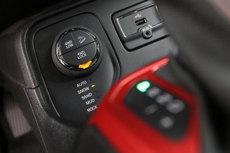 Jeep Renegade Trailhawk, Bedienelemente