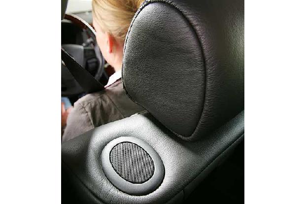 Klang wie im Kino: Dafür sorgt im Cadillac eine Bose-Musikanlage mit insgesamt sechs getrennten Kanälen und 15 Lautsprechern.