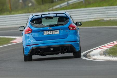 Ford Focus RS, Heckansicht