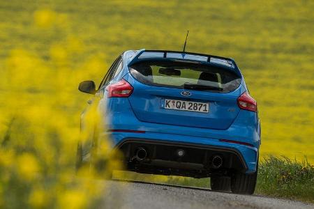 Ford Focus RS, Heckansicht