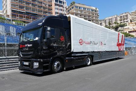HaasF1 - Logistik - GP Monaco 2016