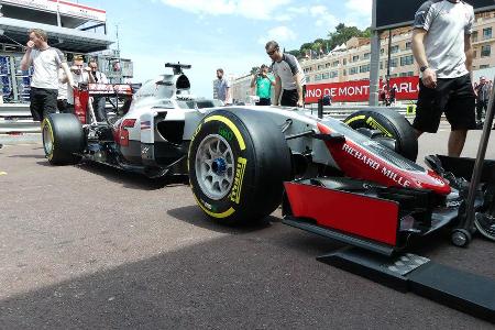HaasF1 - Logistik - GP Monaco 2016