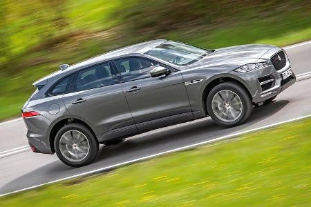 Jaguar F-Pace 30d, Seitenansicht