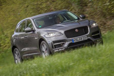 Jaguar F-Pace 30d, Frontansicht